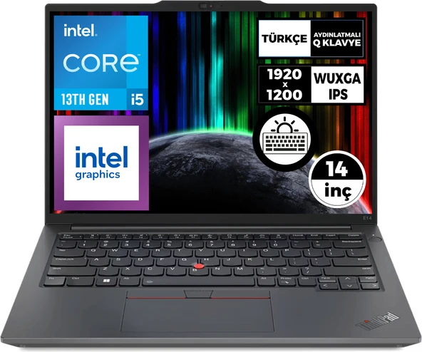 Lenovo Thinkpad E14 Gen 5 i5 1335U 8 GB 512 GB SSD Wuxga Fdos 14"  21JK0003TX