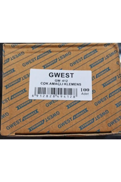 Klemens Tırnaklı 2'li Gw-412 100 Adet - 3