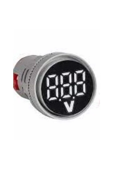 22 VS-B 24-450V Beyaz AD-116 Serisi Voltmetre