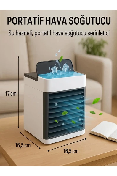 500 Ml Masa Üstü Mini Klima Soğutucu Hava Nemlendirici - 2