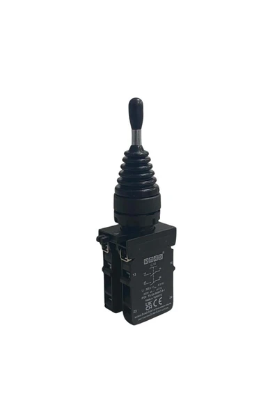 Cp Serisi Joystıck Buton Plastik (YAYLI) (4 POZİSYONLU) (2NO 2NO) (22 MM)