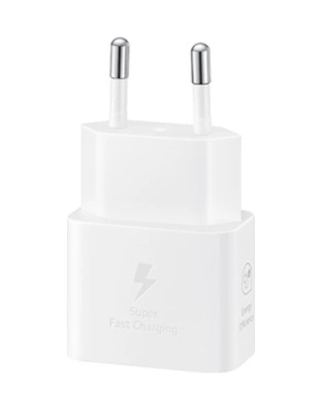 Samsung EP-T2510N Type C Hızlı Şarj Adaptörü 25W Beyaz