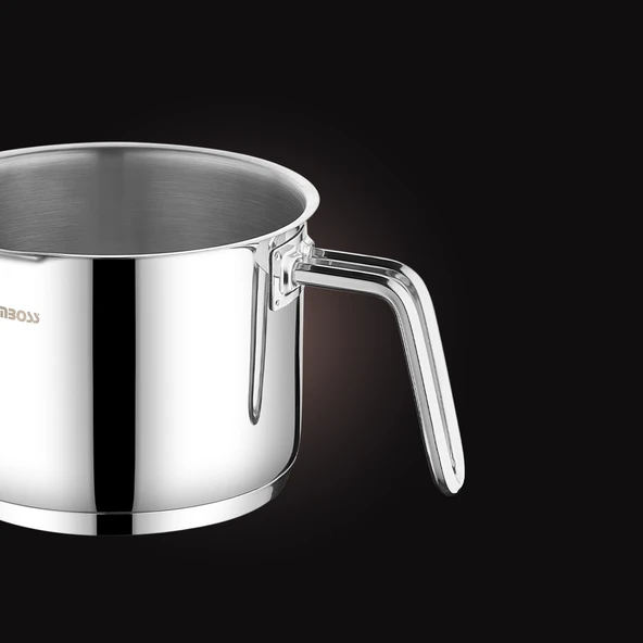 Nova Paslanmaz Çelik Sütlük Sosluk 16x12 cm - Resim 3