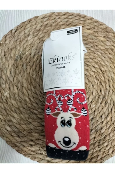 Ekinoks Havlu Şardonlu Kışlık Polar Külotlu Çorap - 10