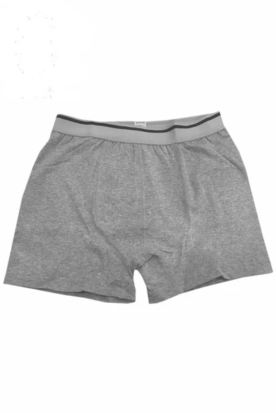 Sedef Yıldızı Ekonomik Erkek Likralı Pamuklu Boxer Don Paçalı - 6