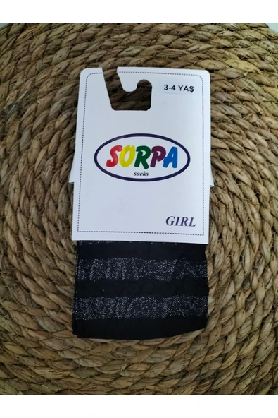 sorpa 2 Adet Çocuk Mikro Desenli Külotlu Çorap - 2