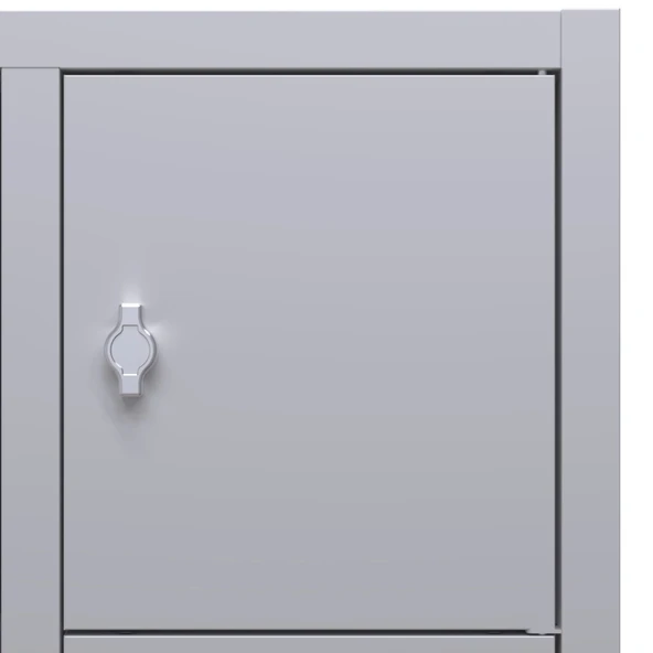 Soyunma Dolabı 18 Kişilik Metal Dolap, İşçi Soyunma Dolabı - 6