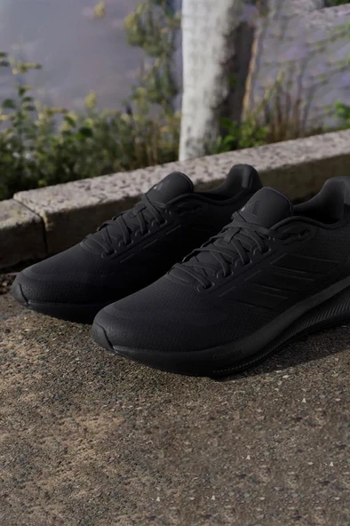 adidas Runfalcon 5 IE8812 Siyah Erkek Koşu Ayakkabısı - 6