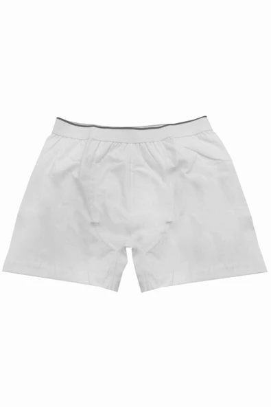 Sedef Yıldızı Ekonomik Erkek Likralı Pamuklu Boxer Don Paçalı - 5