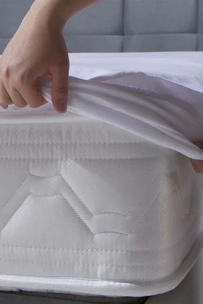 Tek Kişilik Fitted Alez Su Geçirmez Sıvı Korumalı Havlu Yüzeyli Fitted Alez Tek Kişilik 100x200 Su Geçirmez Sıvı Korumalı Havlu Yüzeyli Fitted Alez Tek Kişilik 100x200