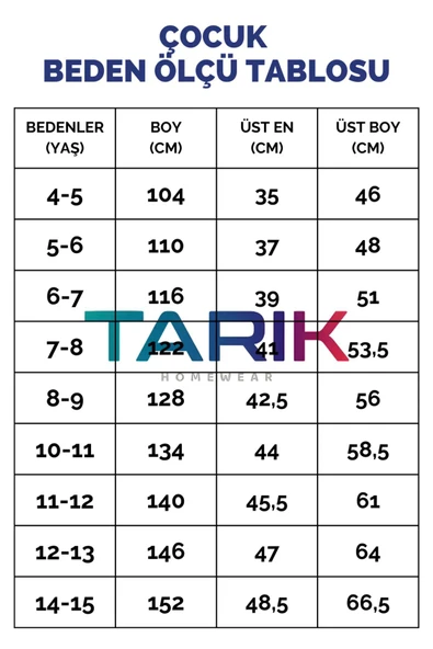 Tarık TARIK Uzun Kollu BABA-OĞUL Polar Kumaş Kışlık Sıcak Tutan Pijama Takımı-(AYRI AYRI SATILMAKTADIR) - 6