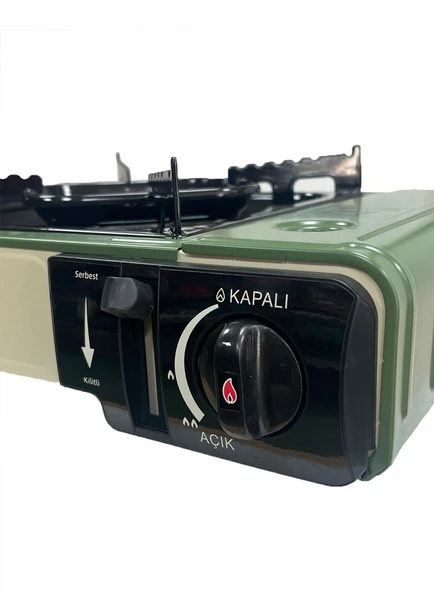 Yek Outdoor Tekli Portatif Çantalı Kamp Ocağı + 8 Adet Kartuş - 3