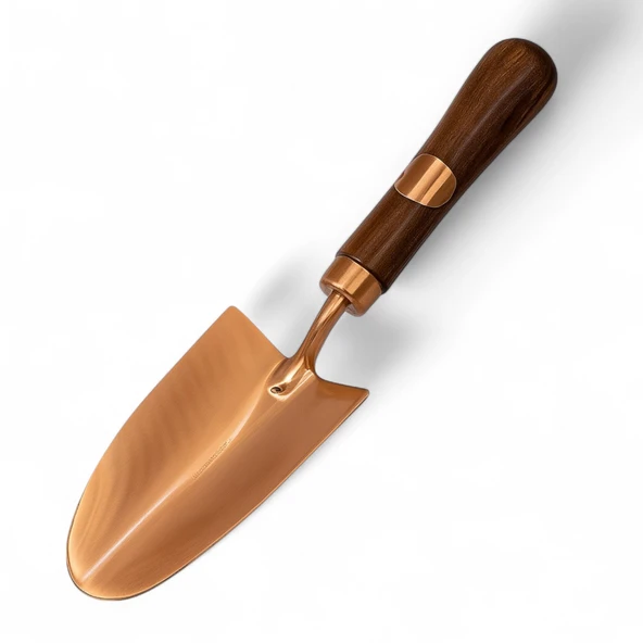 Paslanmaz Çelik Ergonomik Saplı Geniş Bahçe Küreği Çapa Tırmık Tarla Çim Peyzaj Bitki Fide Çiçek - 5