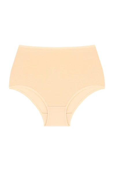 AACAP Yüksel Bel, Pamuklu ve Likralı Günlük Bato Hipster Kadın Külot 7 Adet - 11