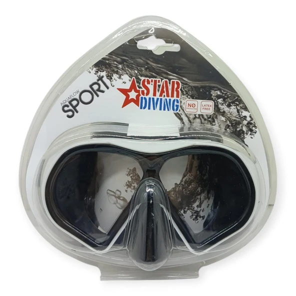 Star Diving Dalış Maskesi Yetişkin - 51703-BEYAZ - 3