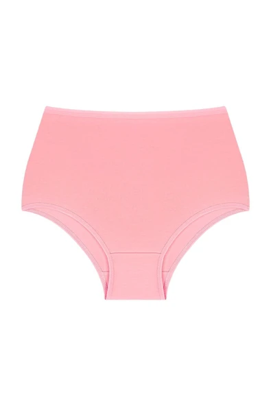 AACAP Yüksel Bel, Pamuklu ve Likralı Günlük Bato Hipster Kadın Külot 7 Adet - 8