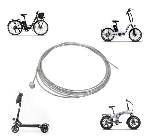 Heugers RKS SKYJET Kalın Teker Elektrikli Bisiklet E-bike Scooter Fren Teli 250 CM