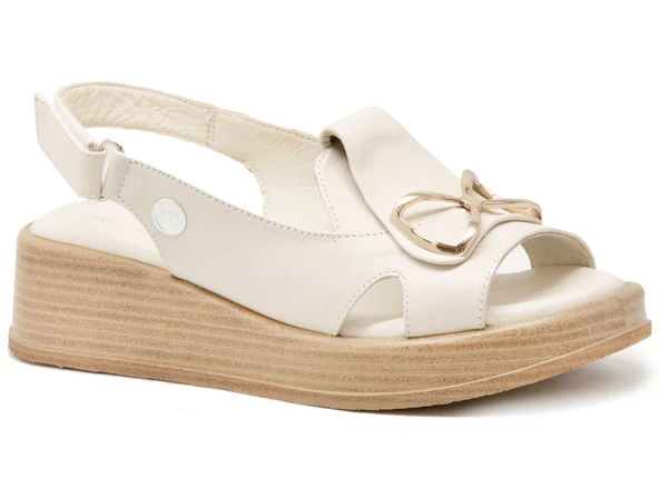 Mammamia D25ys 2780 Bej Bayan Ayakkabı Terlik-Sandalet ürün görseli