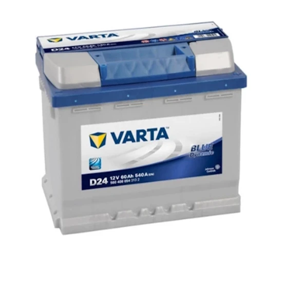 Varta 12v 60 Ah D24 Akü 60 Ah  Varen