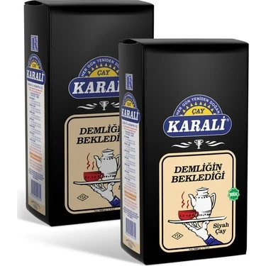Karali Çay Demliğin Beklediği 5 Kg. 2 Adet Birarada