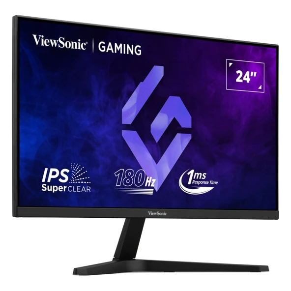 ViewSonic VX24G1-HD 23.8" 180Hz 1Ms HDMI+DP HDR FullHD IPS Vesa Monitör - Resim 2
