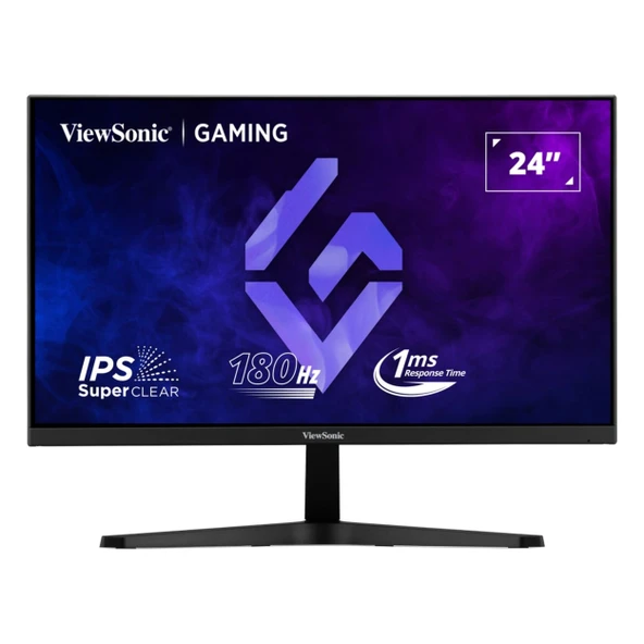 ViewSonic VX24G1-HD 23.8" 180Hz 1Ms HDMI+DP HDR FullHD IPS Vesa Monitör ürün görseli 1