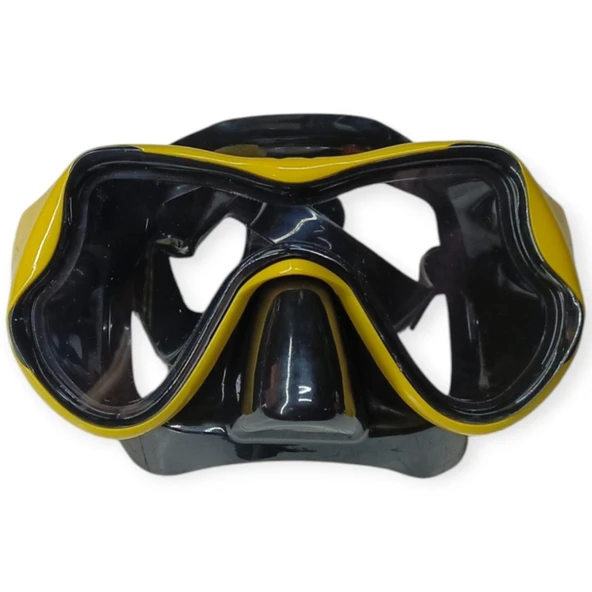 Star Diving Dalış Maskesi Yetişkin - 51704-SARI - 2
