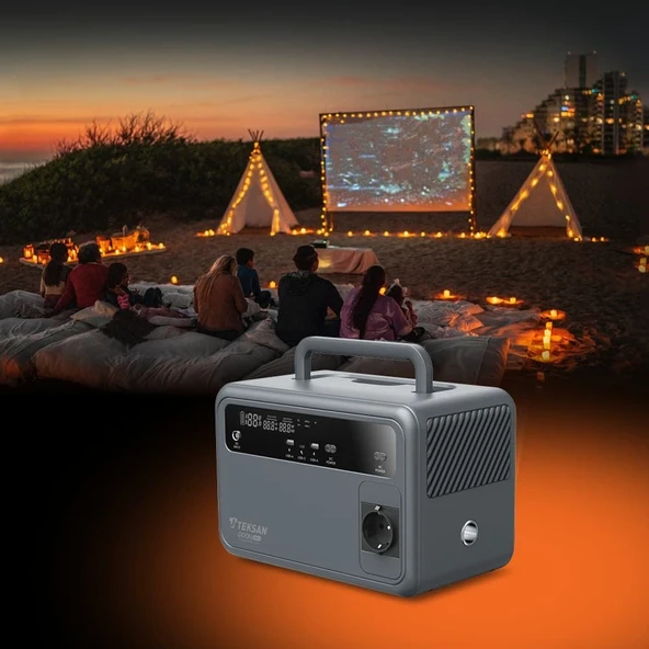 Teksan GoON 600W (576Wh) Taşınabilir Güç İstasyonu - 2