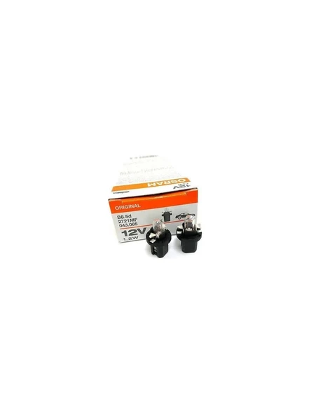Osram 10 Adet 12v T5 1.2w Dipsiz Gösterge Ampulü Duylu 2721mf