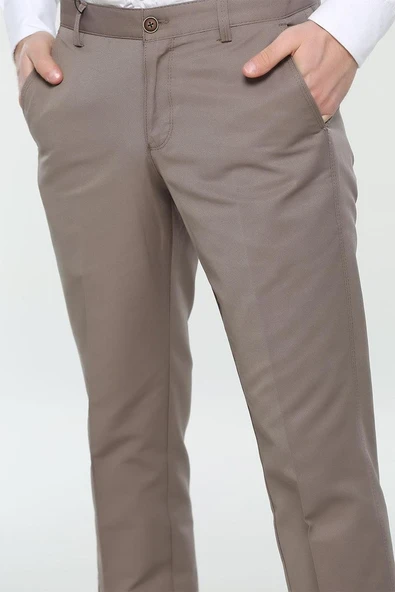 Hakamen Erkek Regular Fit Keten Pantolon 7338 - 3