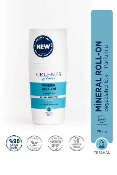 BY SWEDEN ALÜMİNYUM IÇERMEYEN BEYAZLATICI ETKİLİ THERMAL ROLL ON VE DEODORANT - TANNFORSEN 7