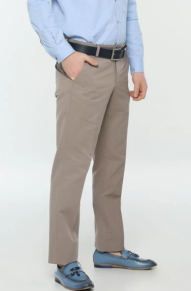 Hakamen Büyük Beden Erkek Keten Pantolon-7339 - 2