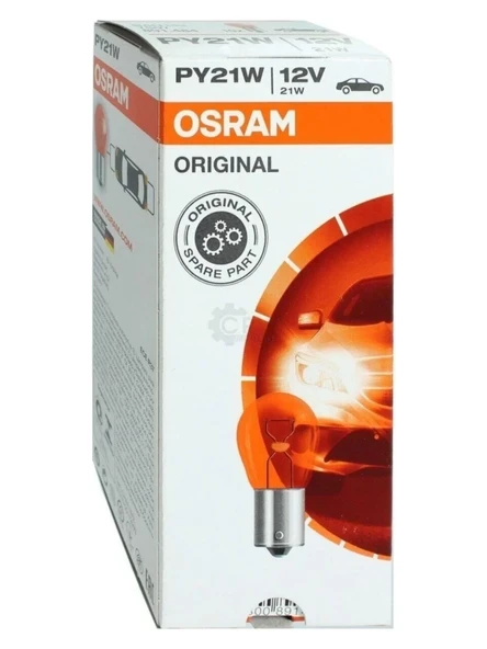 Osram 7507 Py21w Sinyal Ampulü 12 Volt 93 Amber 10 Adet - 2