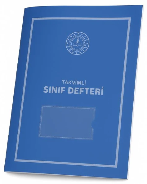 Gülpaş Takvimli Sınıf Defteri Mavi Plastik Kapak (İlkokul) 390