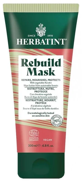 Herbatint Rebuild Mask Repairing Mask Organic 200ml