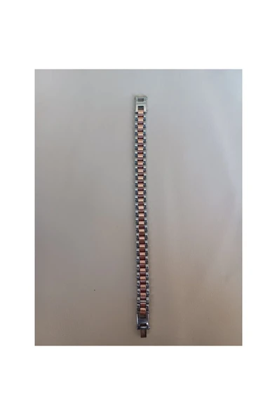 Rlx Erkek Bileklik 316L Çelik Parlak 15 Mm. Paslanma Ve Kararma Yapmaz 21cm - 2