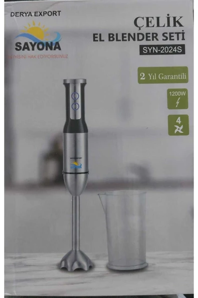 Sayona Syn-2024s 1200w El Blender Seti ürün görseli