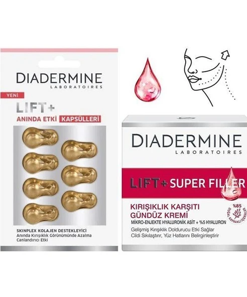 DİADERMİNE LİFT+SUPER FİLLER  BAKIM SETİ