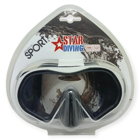 Star Diving Dalış Maskesi Yetişkin - 51702-BEYAZ - 4