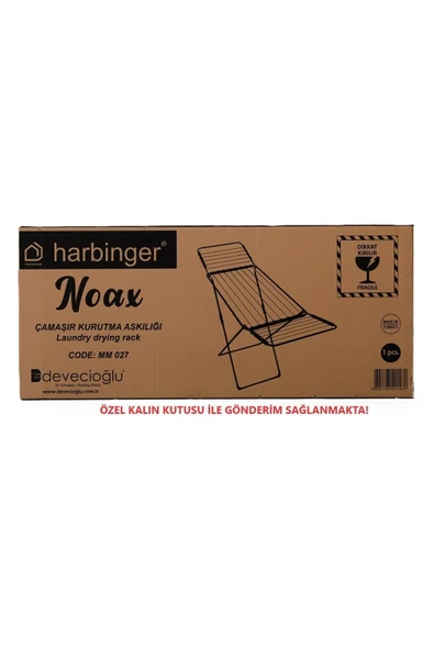 Devecioğlu Harbinger MM027 Noax Kanatlı Çamaşır Kurutma Askısı - 5
