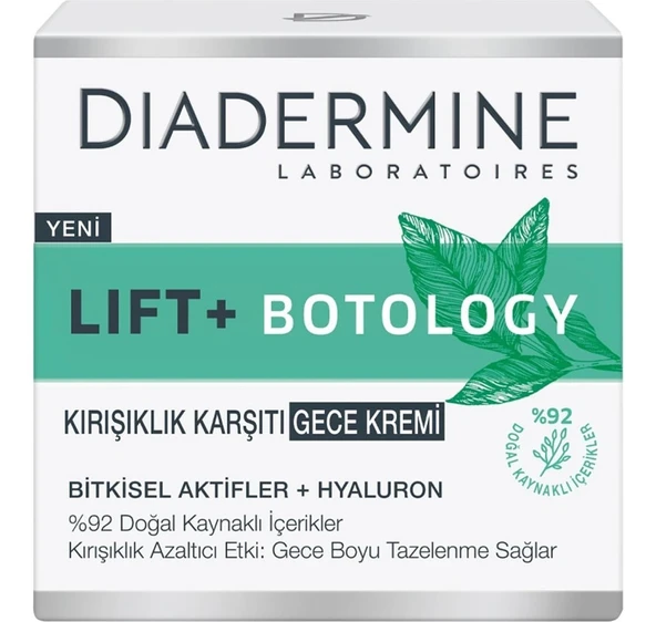 DİADERMİNE LİFT+ BOTOLOGY GECE KREMİ 50 ML