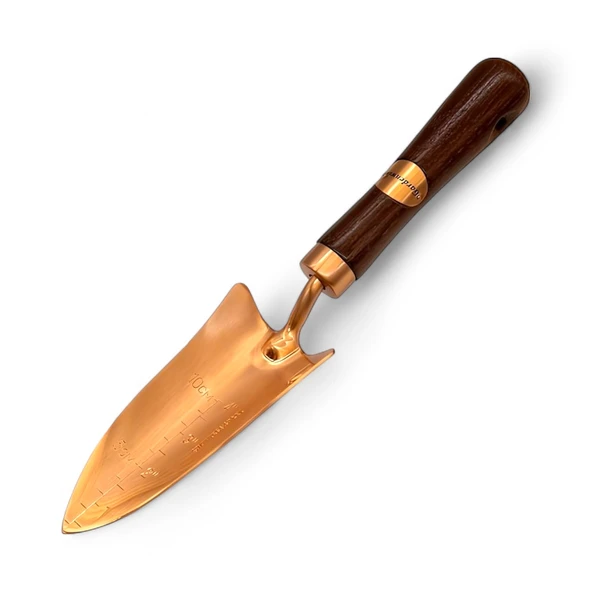 Paslanmaz Çelik Ergonomik Ahşap Saplı Dar Bahçe Küreği Çapa Tarla Çim Peyzaj Bitki Fide Çiçek Aleti - 6