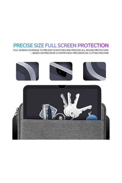 Galaxy Tab S10 FE Plus Uyumlu 13.1 inç Fuchsia Nano Ekran Koruyucu Ultra İnce Screen Protector - Resim 5