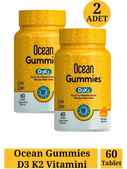 Ocean Gummies D3 K2 Vitamini 60 Adet 2 ADET - 2