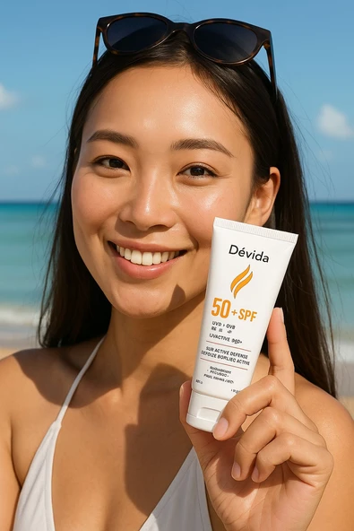Suya Dayanıklı SPF 50+ Vücut Güneş Kremi Leke Karşıtı, Aydınlatıcı, Ton Eşitleyici - 5