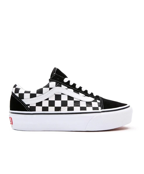 Vans Ua Old Skool Platform Kadın Siyah Sneaker VN0A3B3UHRK1