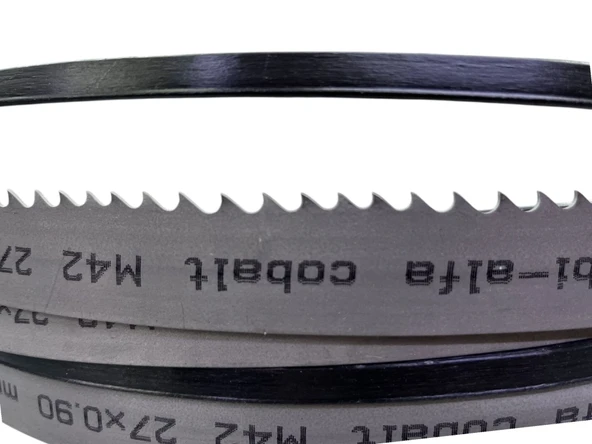 Röntgen 3,66x27x0,9 Bimetal Şerit Testere 6/10 Diş -Almanya'nın İncisi-1. Kalite M-42 - 2
