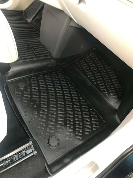 Rizline Togg T10X 2023 Sonrası 3D Bagaj Havuzu ve Paspas Siyah - 3