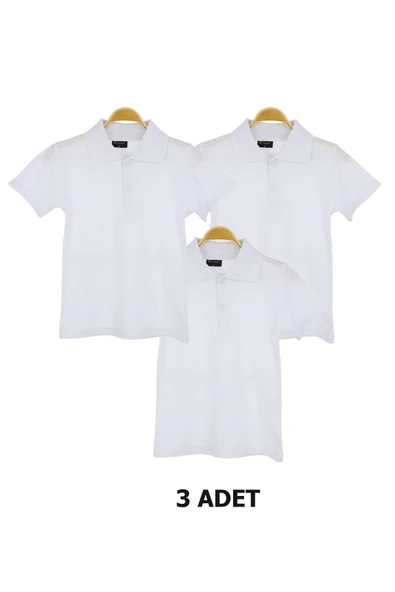 Erkek Çocuk Okul T-Shirt 3' Lü