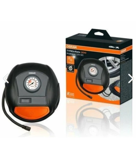 Osram Lastik Şişirme Hava Kompresörü 120w 90db 80psi (analog) - 1